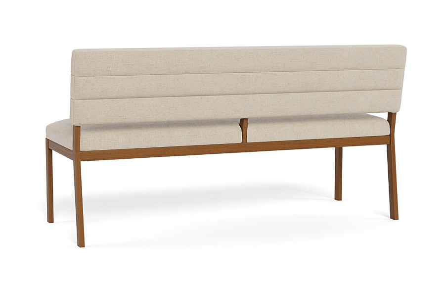 Nora Wood Framed Upholstered Bench - Image 3