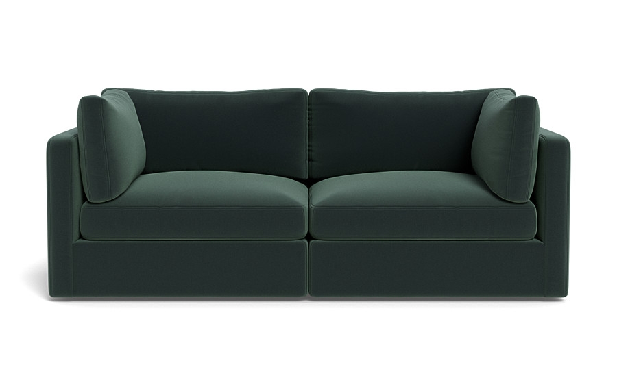 Tatum Modular Fabric Loveseat - Image 0