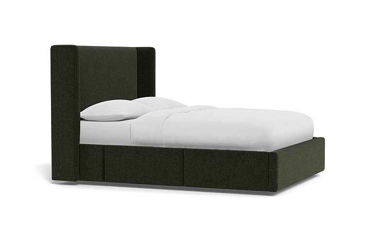 Graham Upholstered Bed with Storage Option - Image 1