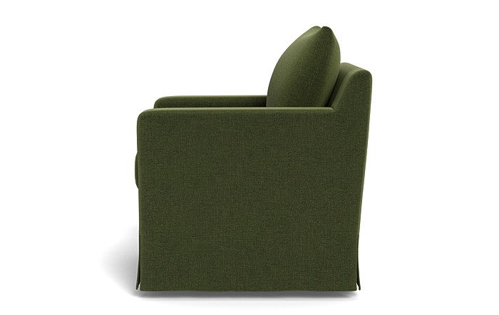 Sloan Slipcovered Swivel Chair - Image 4