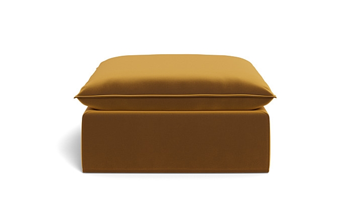 Josie Slipcovered Rectangular Ottoman - Image 2