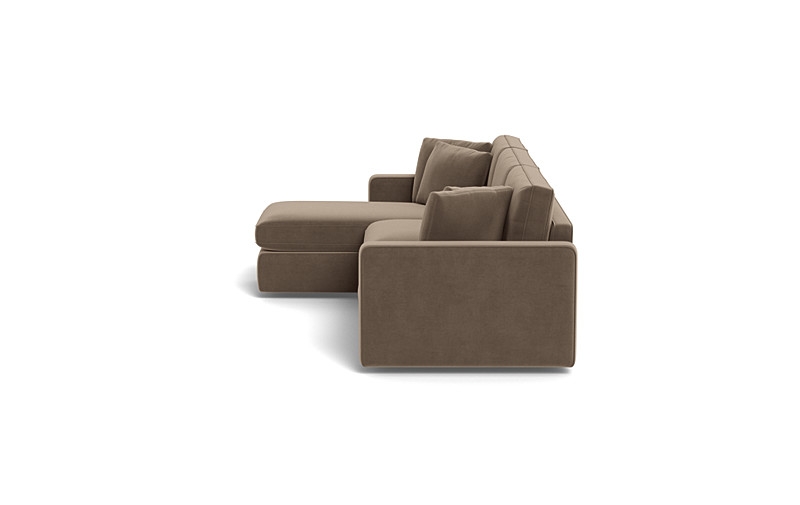 James 3-Seat Left Chaise Sleeper Storage Sectional - Image 1