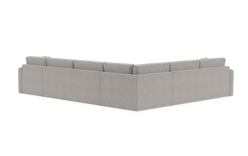 James 4-Piece 5-Seat Corner Chaise Sectional Right - Image 3