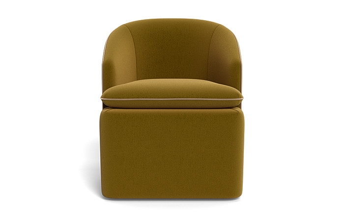 Daphne Upholstered Chair with Contrast Piping - Image 0