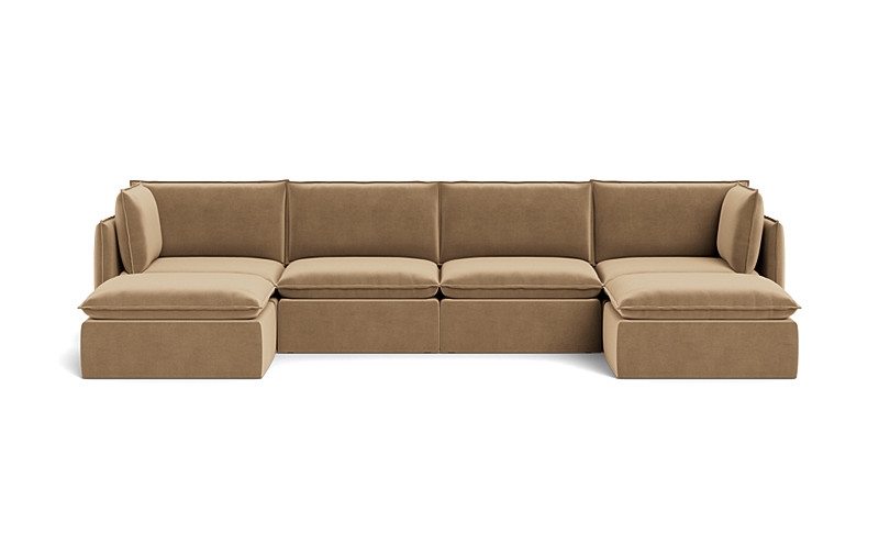 Josie Slipcovered Modular U-Shaped Sectional - Image 0
