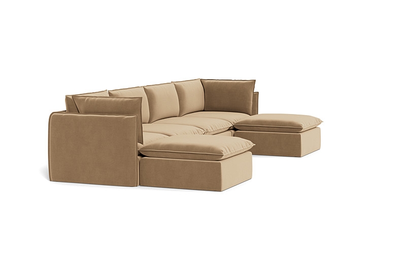 Josie Slipcovered Modular U-Shaped Sectional - Image 3