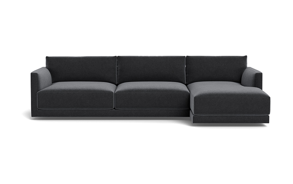 Lukas 3-Seat Right Chaise Sectional - Image 0