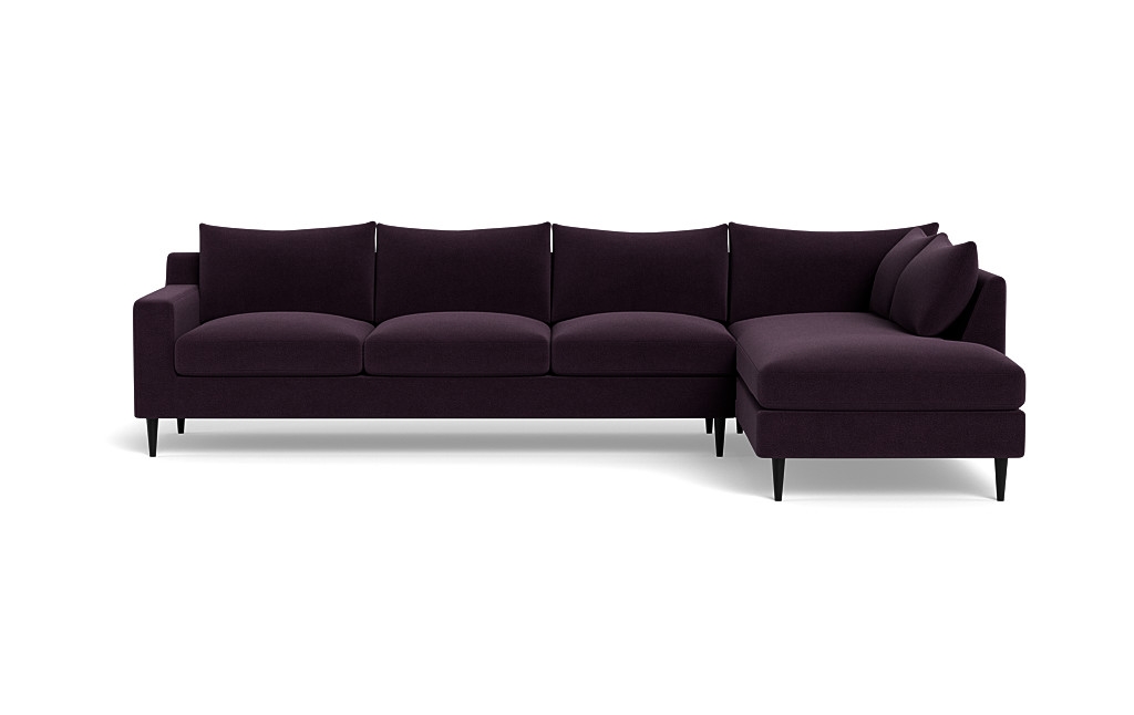 Sloan 4-Seat  Bumper Sectional - Image 0