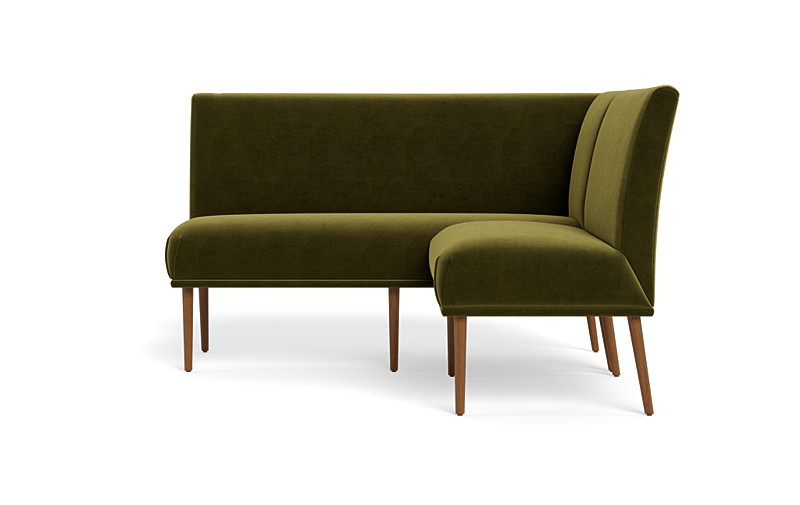Dorian Upholstered Petite Left Banquette with Tufting Option - Image 3