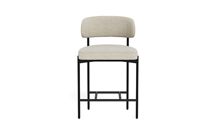 Hollis Metal Framed Upholstered Counter Stool - Image 0
