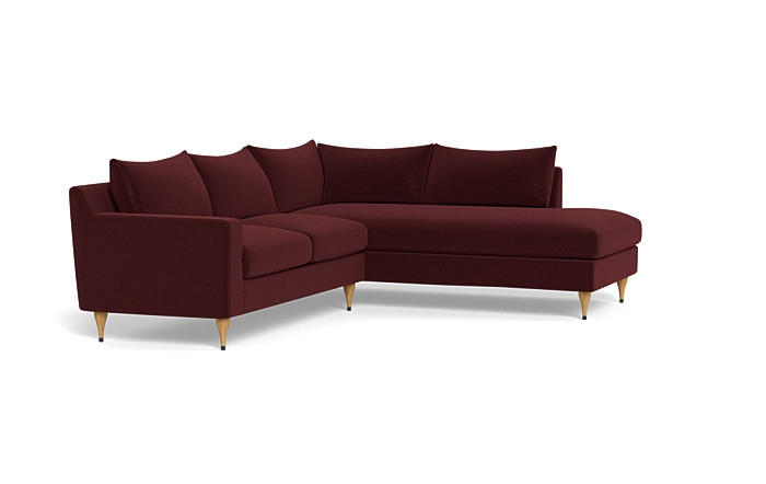 Sloan 3-Seat  Bumper Sectional - Image 2