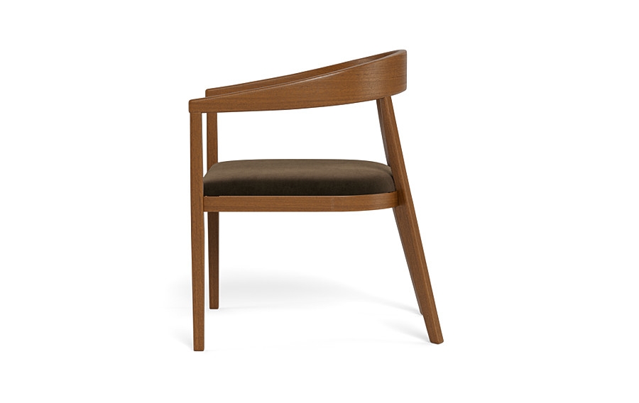 Monroe Wood Framed Upholstered Chair - Image 4