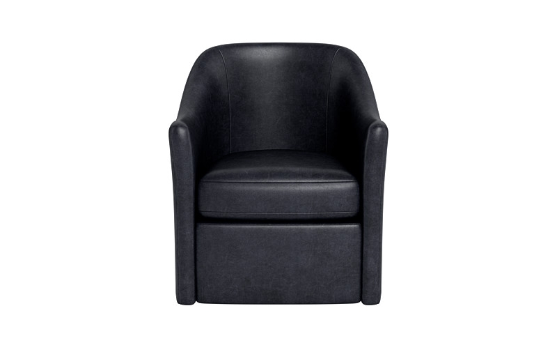 Savona Leather Swivel Chair - Image 0