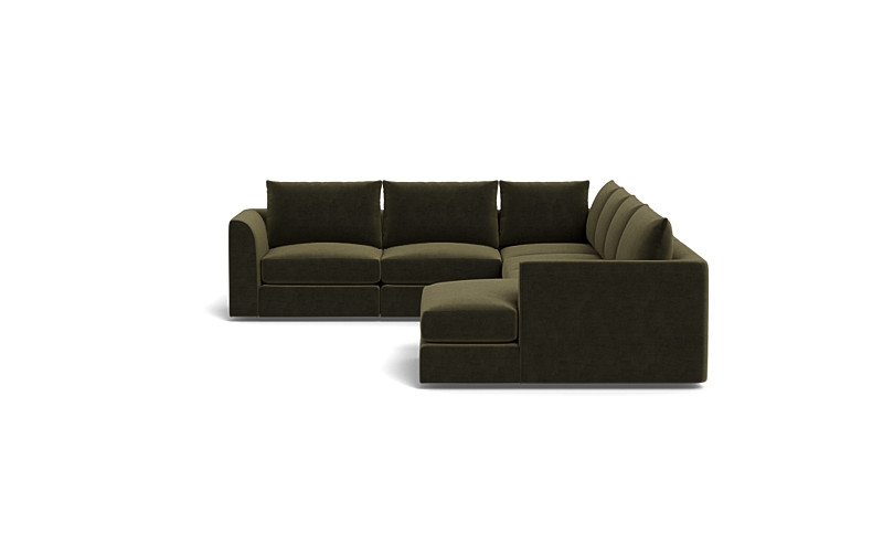 Beckham Modular 5-Seat Corner Right Chaise Sectional - Image 1