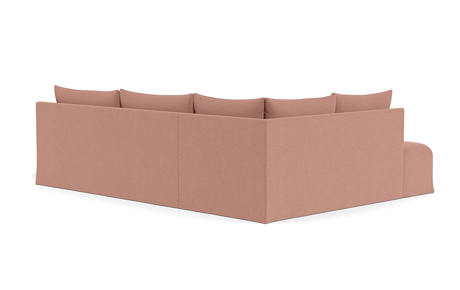 Dixon Slipcovered 3-Seat Left Bumper Sectional - Image 2