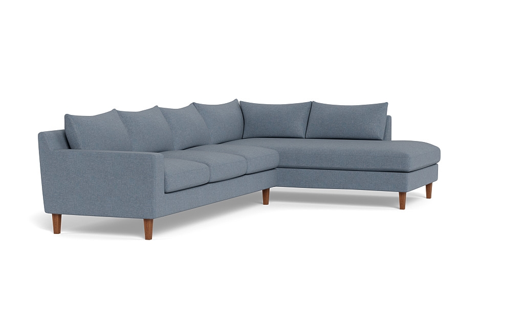 Sloan 4-Seat Right Bumper Sectional - Image 1