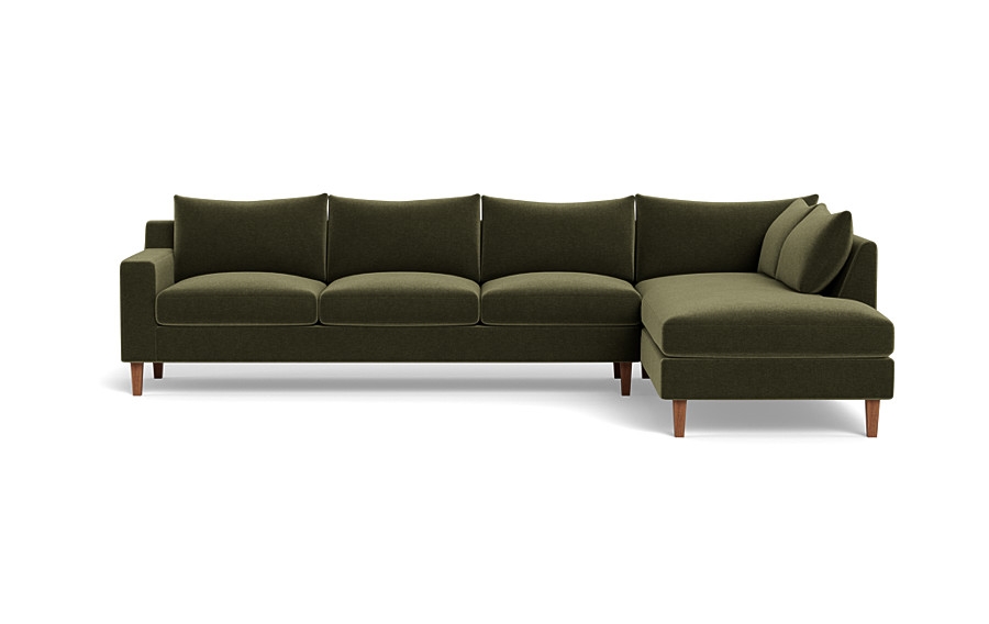 Sloan 4-Seat  Bumper Sectional - Image 0