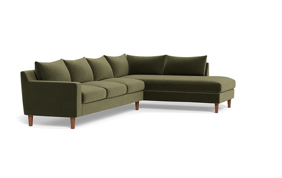 Sloan 4-Seat  Bumper Sectional - Image 4