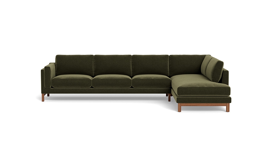 Gaby 4-Seat Sectional with  Bumper - Image 0