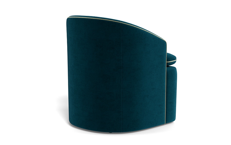 Daphne Upholstered Chair with Contrast Piping - Image 1