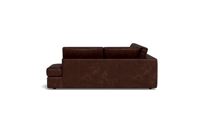 Lee Leather 4-Seat Right Bumper Sectional - Image 2
