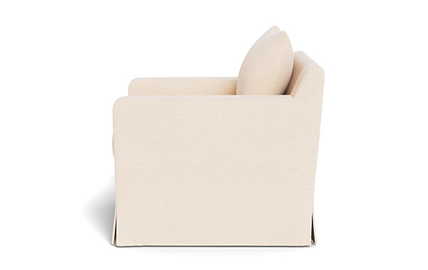 Sloan Slipcovered Swivel Glider Accent Chair - Image 2