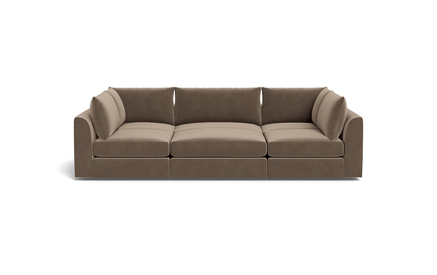 Beckham Modular 6-Seat Pit Sectional - Image 0