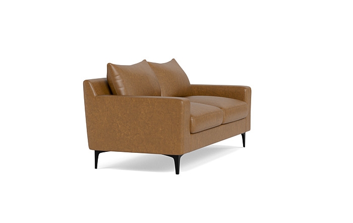Sloan Leather Loveseat - Image 4