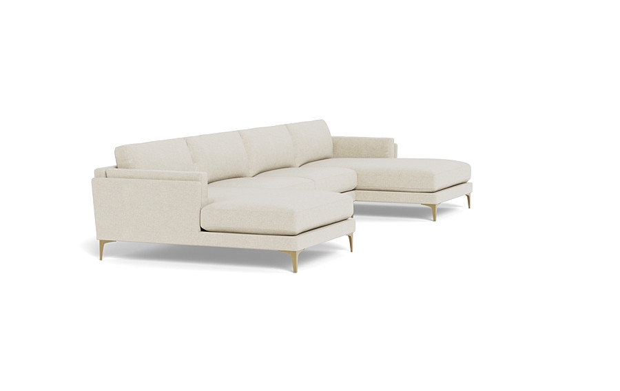 Gaby 3-piece 4-Seat U-Sectional - Image 3