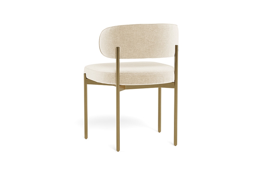 Hollis Metal Framed Upholstered Chair - Image 4