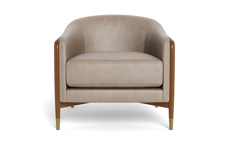 Blake Leather Accent Chair - Image 0