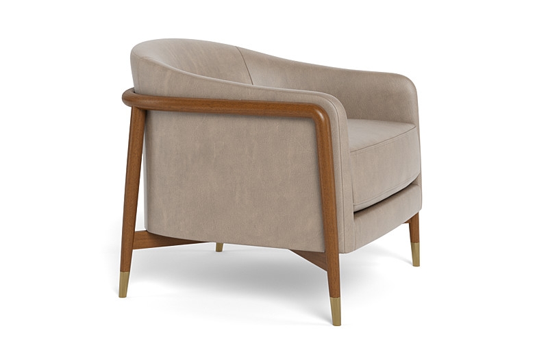 Blake Leather Accent Chair - Image 3