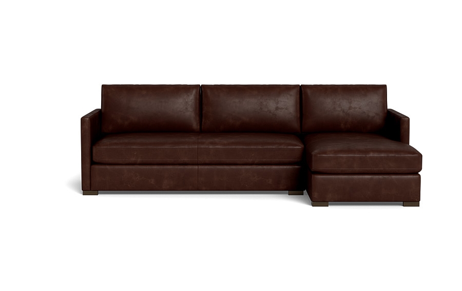 Scarlett Leather  Chaise Sectional - Image 0