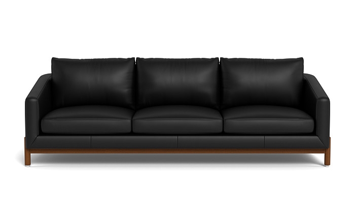 Oslo Leather 3-Seat Sofa - Image 0