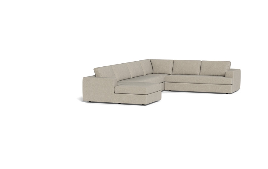 Lee 4-Piece 5-Seat Corner Chaise Sectional Left - Image 4