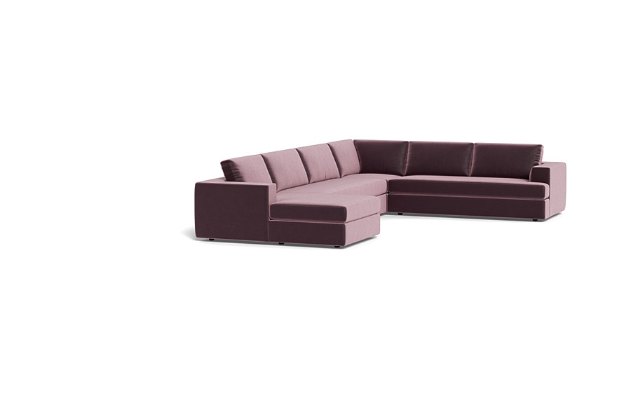 Lee 4-Piece 5-Seat Corner Chaise Sectional Left - Image 2