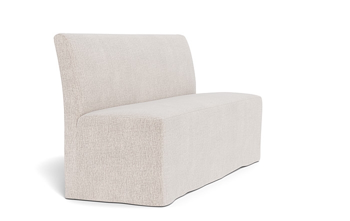 Dorian Slipcovered Larger Dining Bench - Image 2