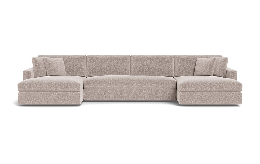 James 3-Piece 4-Seat U Chaise Sectional - Image 0