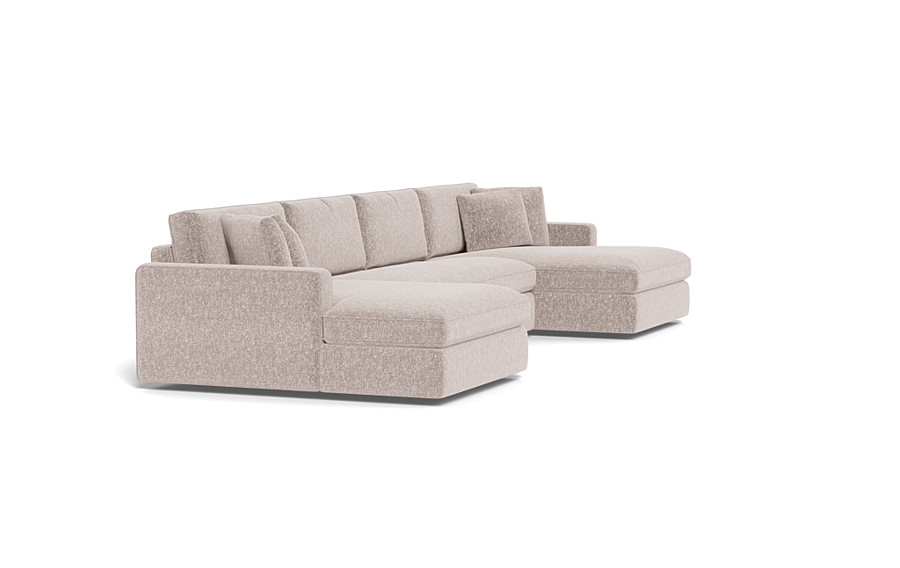 James 3-Piece 4-Seat U Chaise Sectional - Image 2