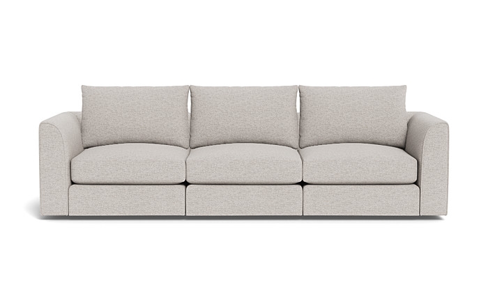 Beckham Modular Fabric 3-Seat Sofa - Image 0