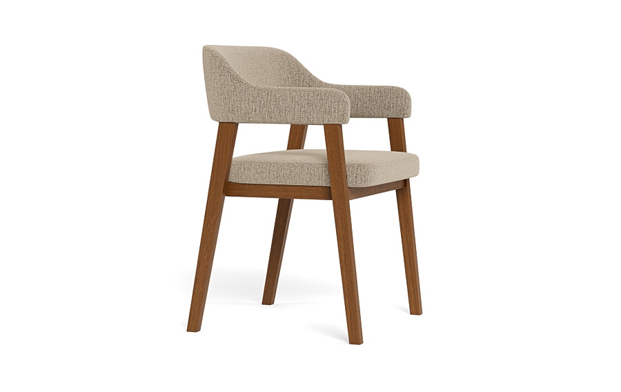 Selene Wood Framed Upholstered Chair - Image 3