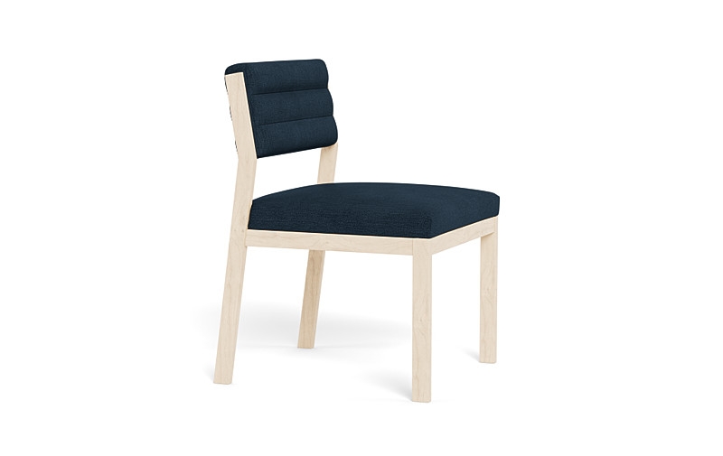 Nora Upholstered Armless Chair - Image 2