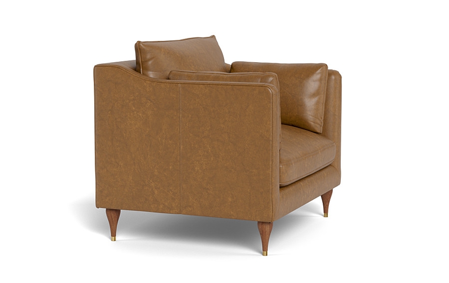 Caitlin Leather Accent Chair by The EverygirlÃ?Â® - Image 4