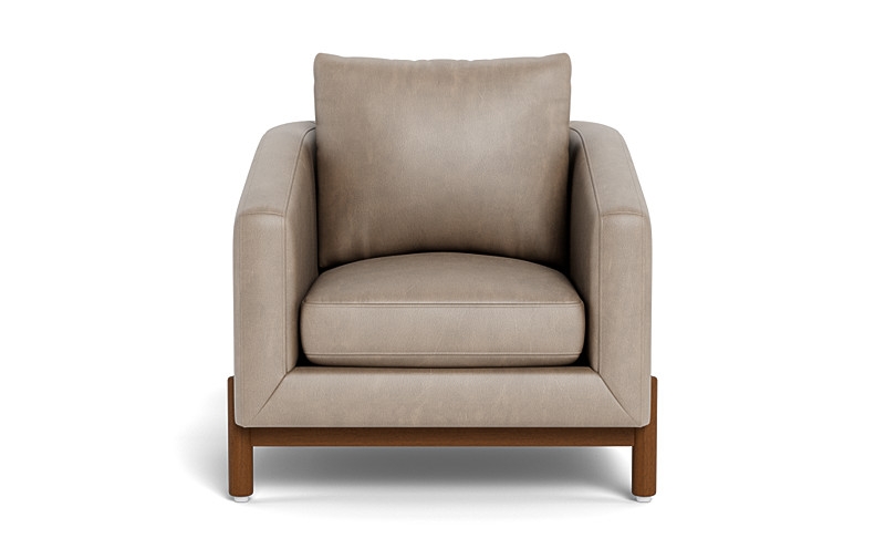 Oslo Leather Petite Chair - Image 0