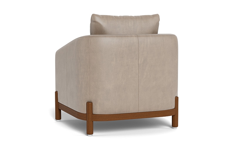 Oslo Leather Petite Chair - Image 1