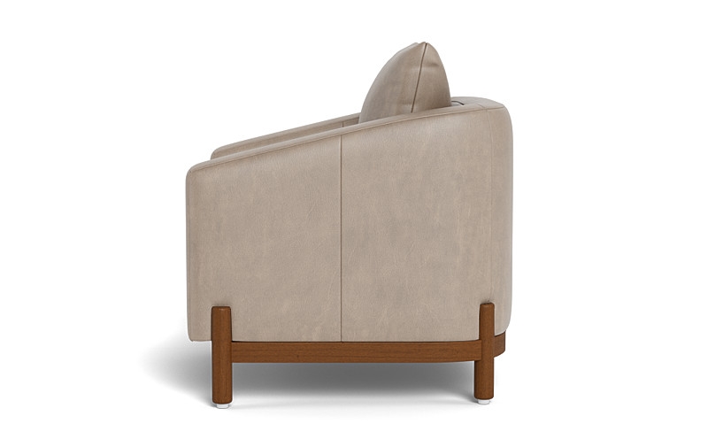 Oslo Leather Petite Chair - Image 3