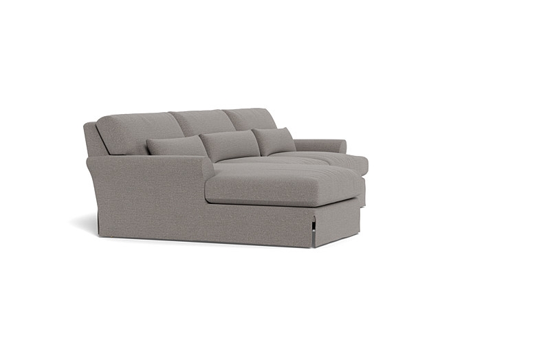 Maxwell Slipcovered Sectional Sofa with  Chaise by Apartment Therapy - Image 1