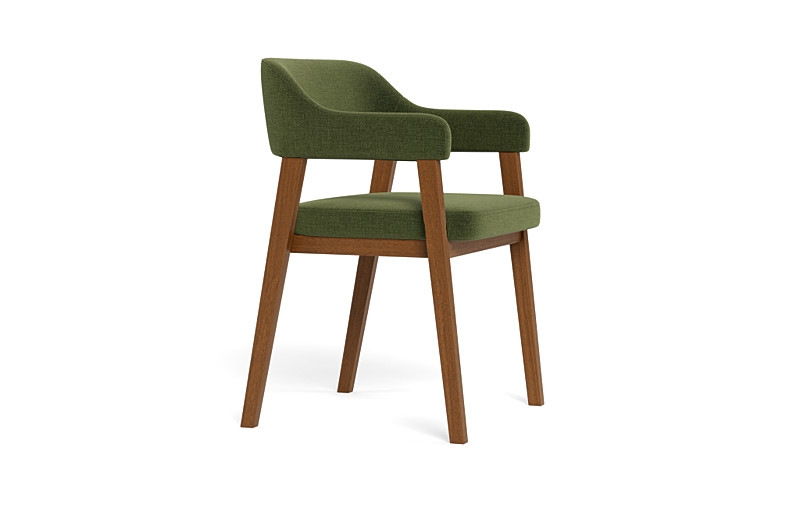 Selene Wood Framed Upholstered Chair - Image 2