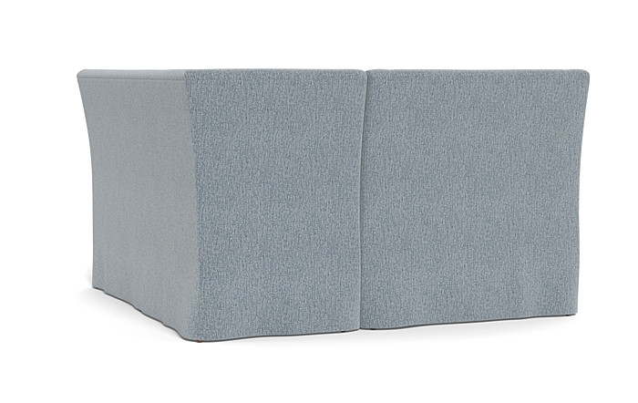 Dorian Slipcovered Petite Right Banquette - Image 4