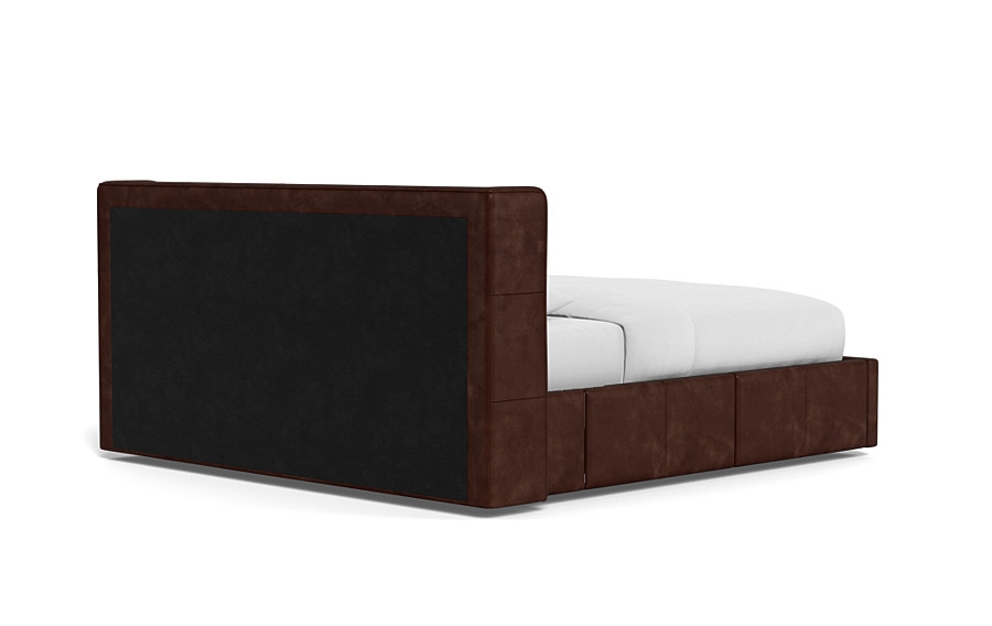 Graham Leather Upholstered Bed with Storage Option - Image 2